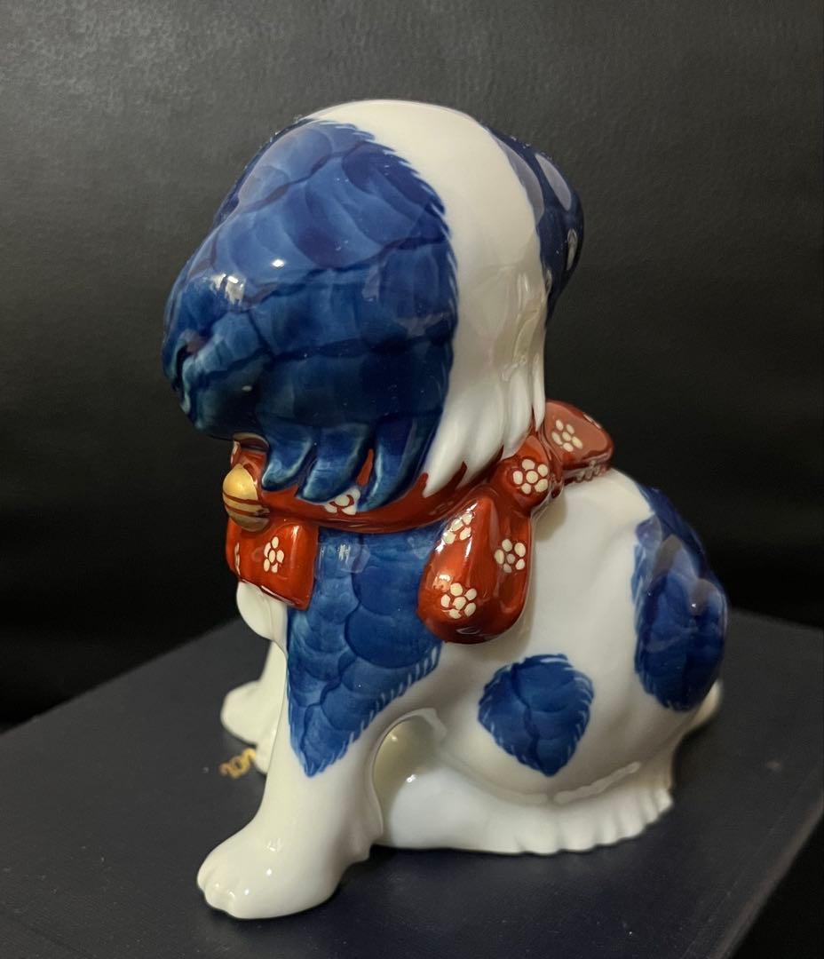 源右衛門窯 染錦戌 そめにしきいぬ 置物