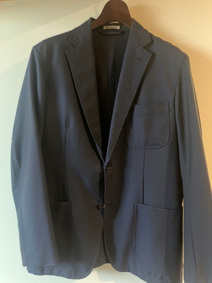 1万円値下げ！AURALEE オーラリー　ネイビー セットアップ