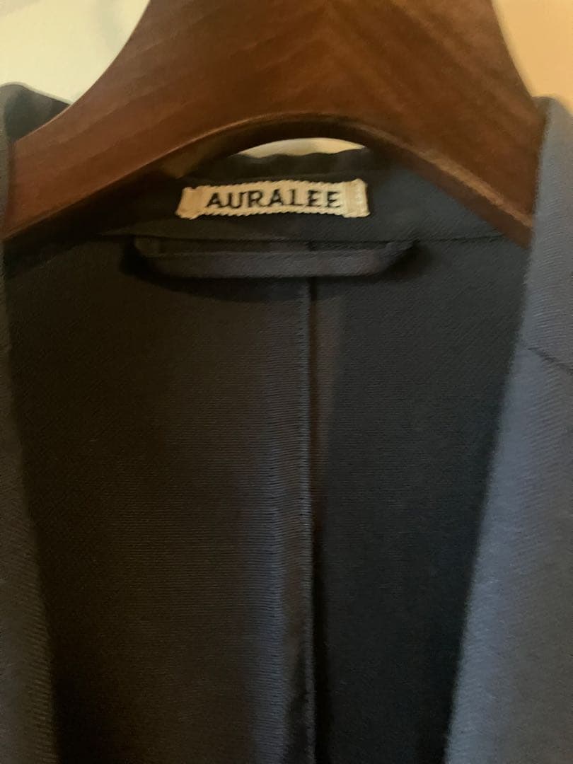 1万円値下げ！AURALEE オーラリー　ネイビー セットアップ