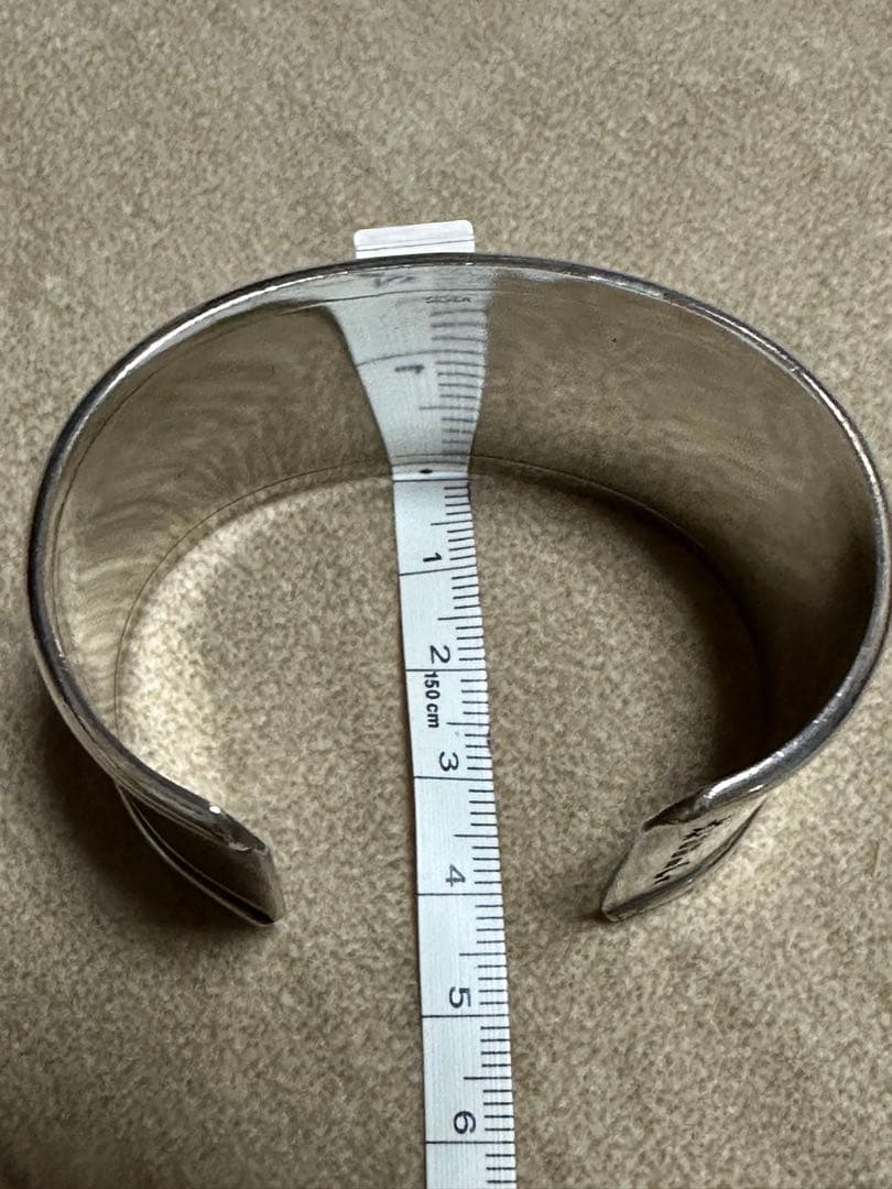 【ツキ】♣️希少♠️sympathyofsoulシルバーワイドバングル♥︎