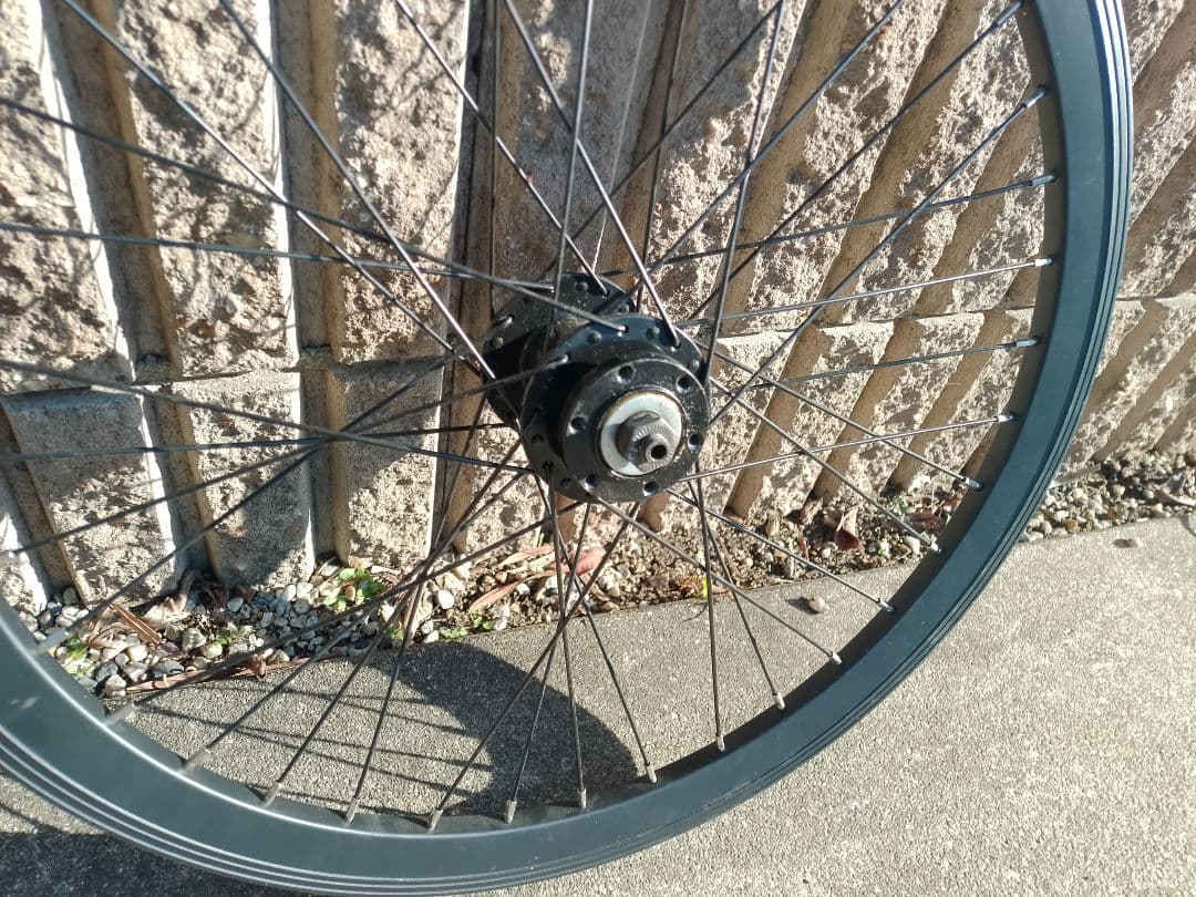 20インチ　451ホイール　前後セット　ディスクブレーキ