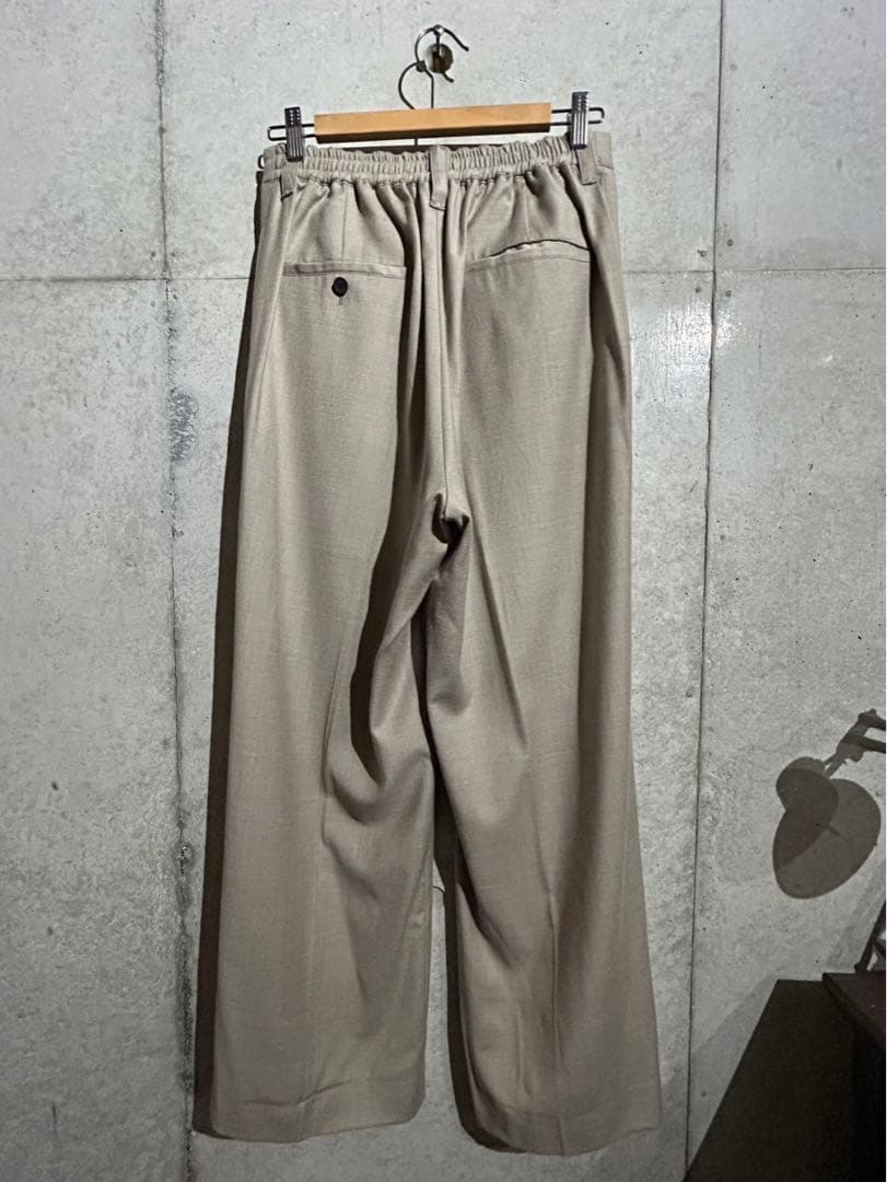 MAISON SPECIAL セットアップ　ベージュ　ウール