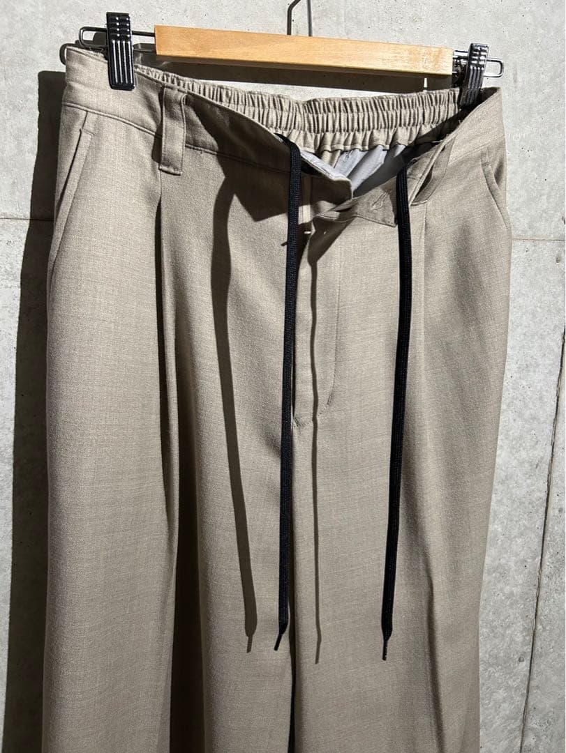 MAISON SPECIAL セットアップ　ベージュ　ウール