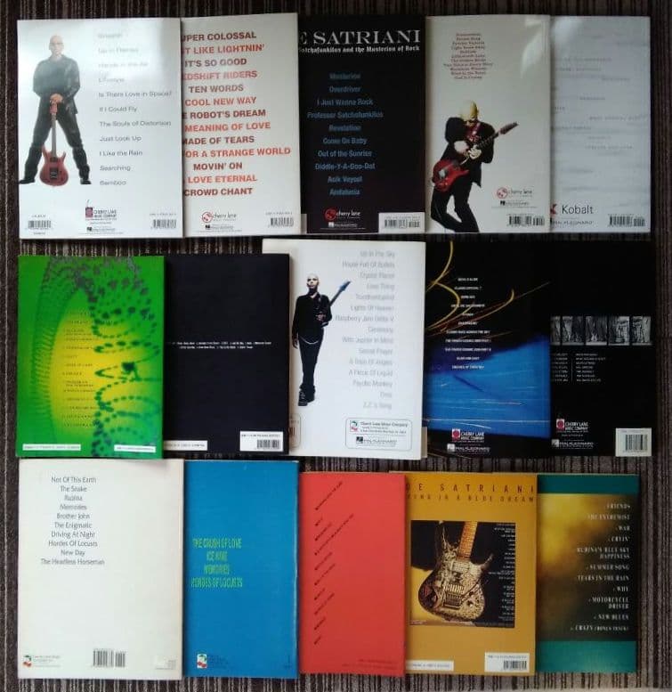 スコア ジョー・サトリアーニ 楽譜 Joe Satriani 15冊 まとめ売り