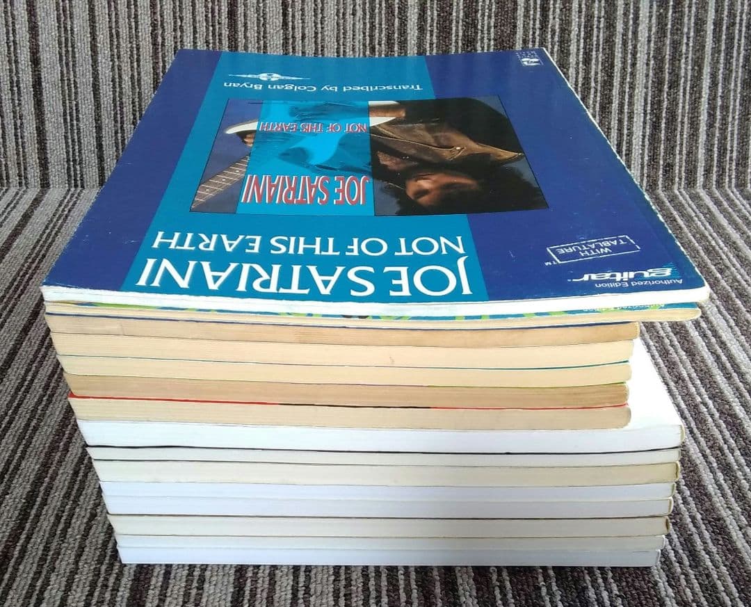 スコア ジョー・サトリアーニ 楽譜 Joe Satriani 15冊 まとめ売り