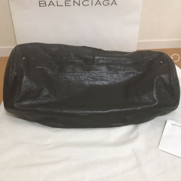 【送料込】BALENCIAGA バレンシアガ ドラム型ボストンバッグ
