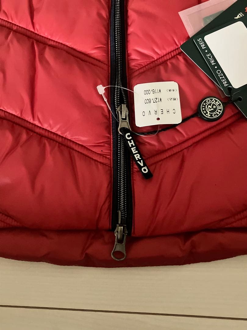 定価127600円込CHERVOメンズ高級ゴルフダウンベスト46