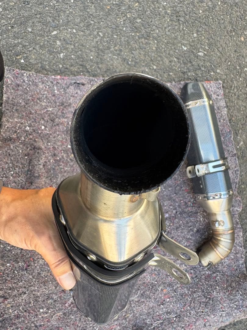 【再値下げ】スリップオンマフラー 左右セット　DUCATI モンスター M696