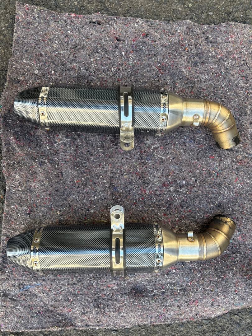 【再値下げ】スリップオンマフラー 左右セット　DUCATI モンスター M696