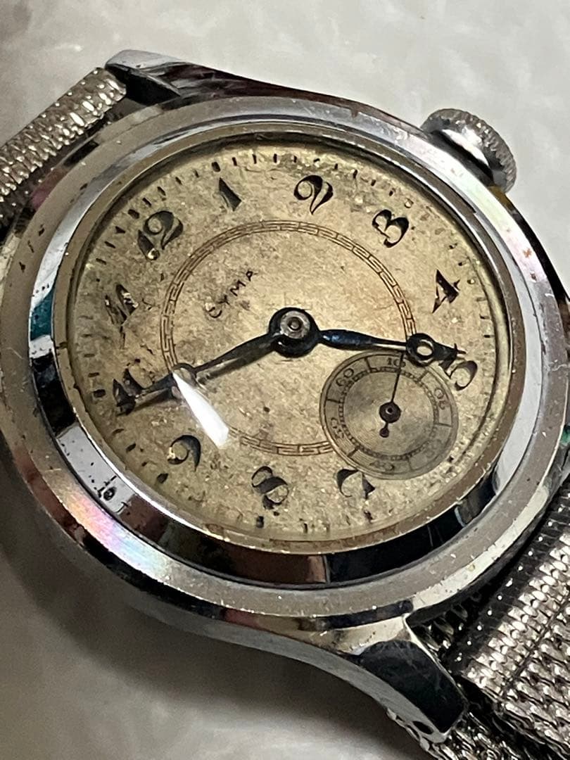 ★1930年代〜製造。CYMAアンティーク・ヴィンテージ。手巻き(動作品)超レア