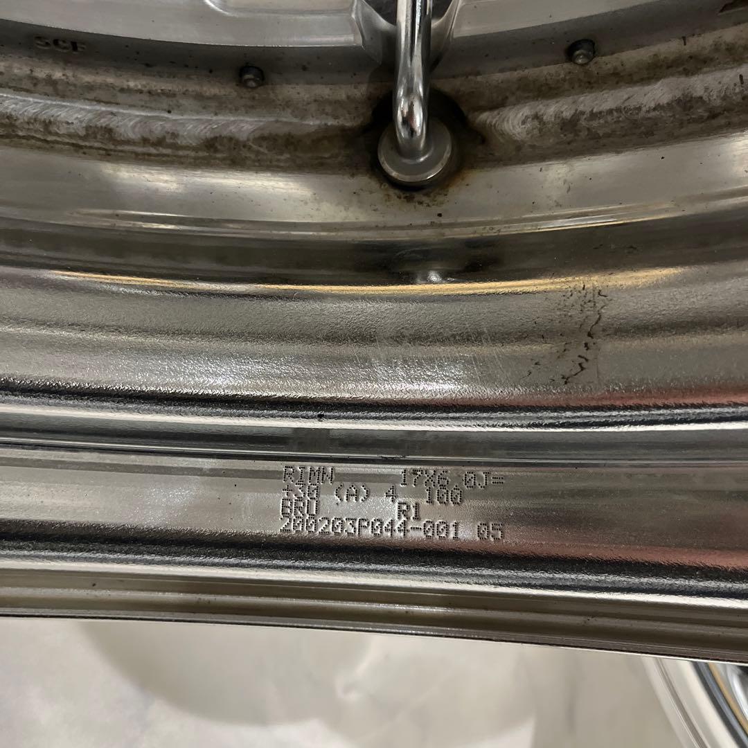 ‼️最終金額‼️ワーク リザルタード 17インチ 6J+30 ホイール リア