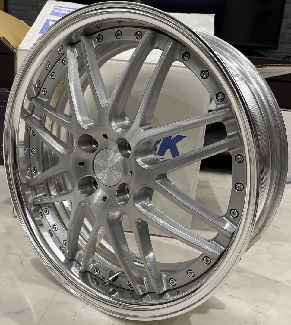 ‼️最終金額‼️ワーク リザルタード 17インチ 6J+30 ホイール リア