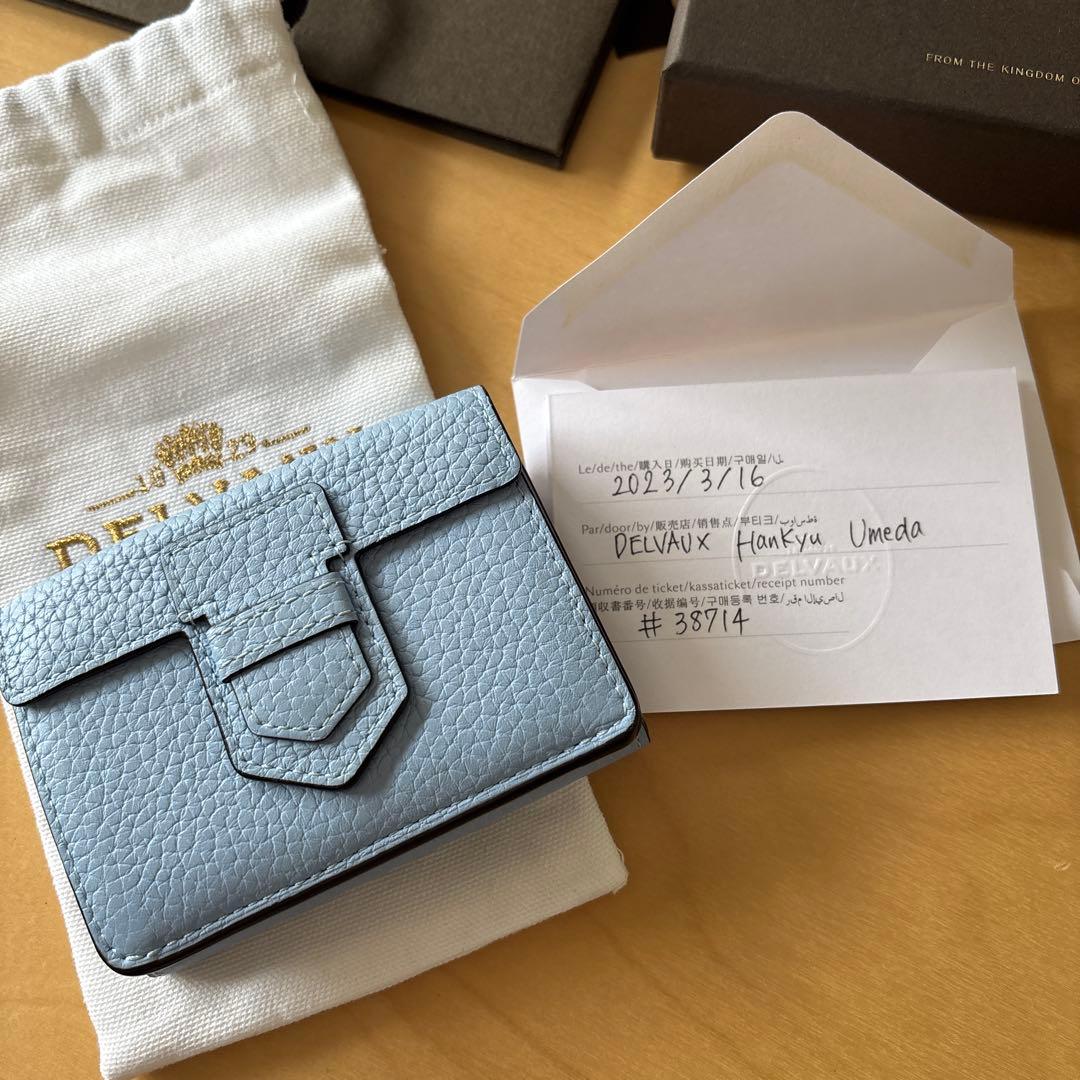 DELVAUXデルヴォー　三つ折り財布