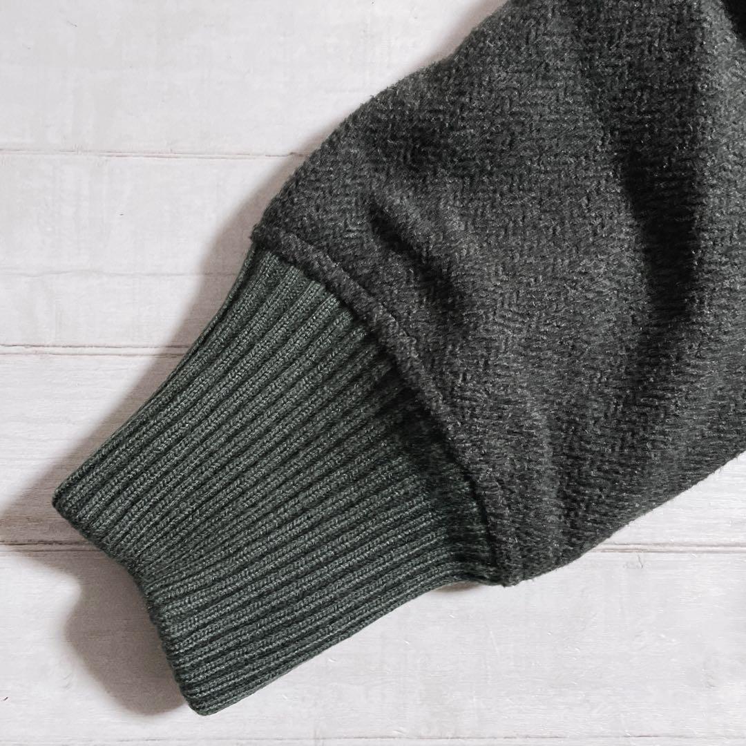 ピーコート ブルゾン グレー 平成ギャル y2k ダークコア グランジ 韓国