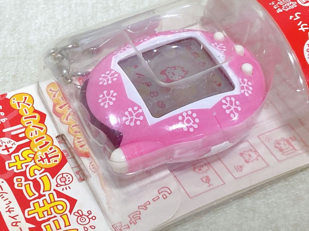 新品未開封　たまごっちケータイかいツー 赤いシリーズ ぴんくの実