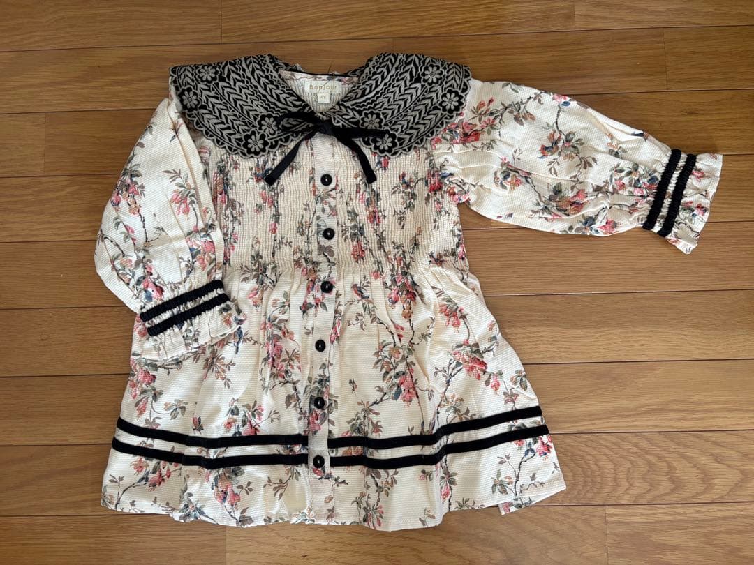 bonjour diary 23aw ワンピース　4y