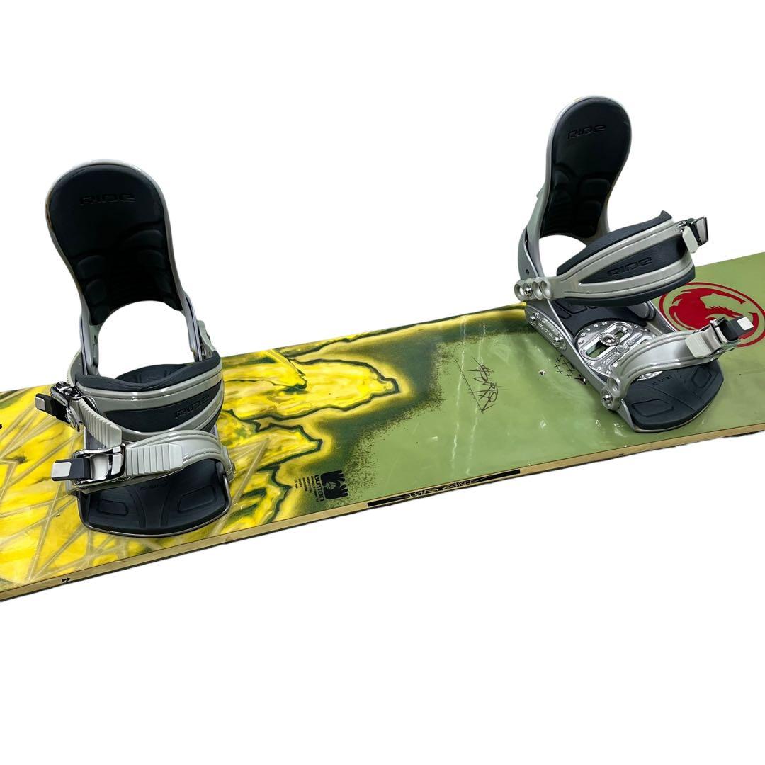BURTON バランス153cm スノーボード RIDE LS ビンディング付属