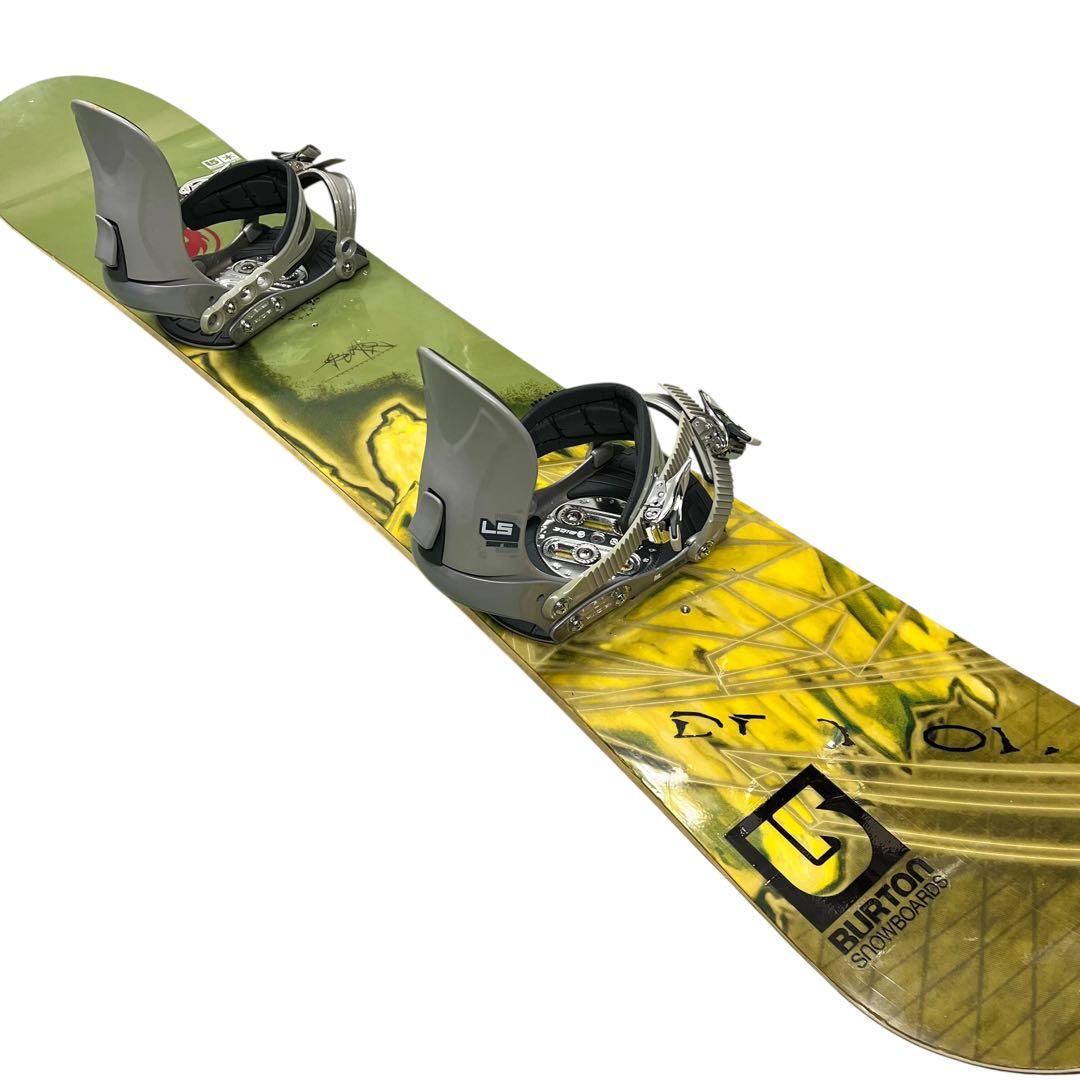 BURTON バランス153cm スノーボード RIDE LS ビンディング付属
