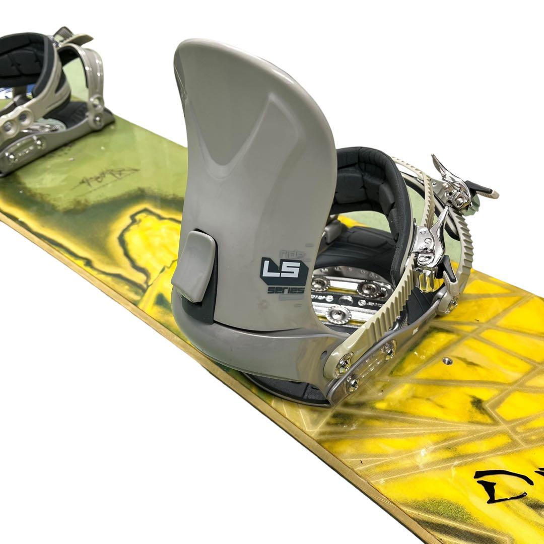 BURTON バランス153cm スノーボード RIDE LS ビンディング付属