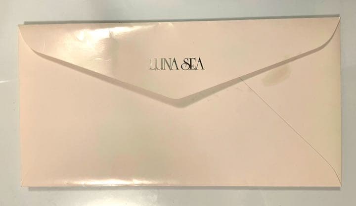 貴重限定■ LUNA SEA_再結成ライブ招待券&型押し封筒~東京ドーム~中古
