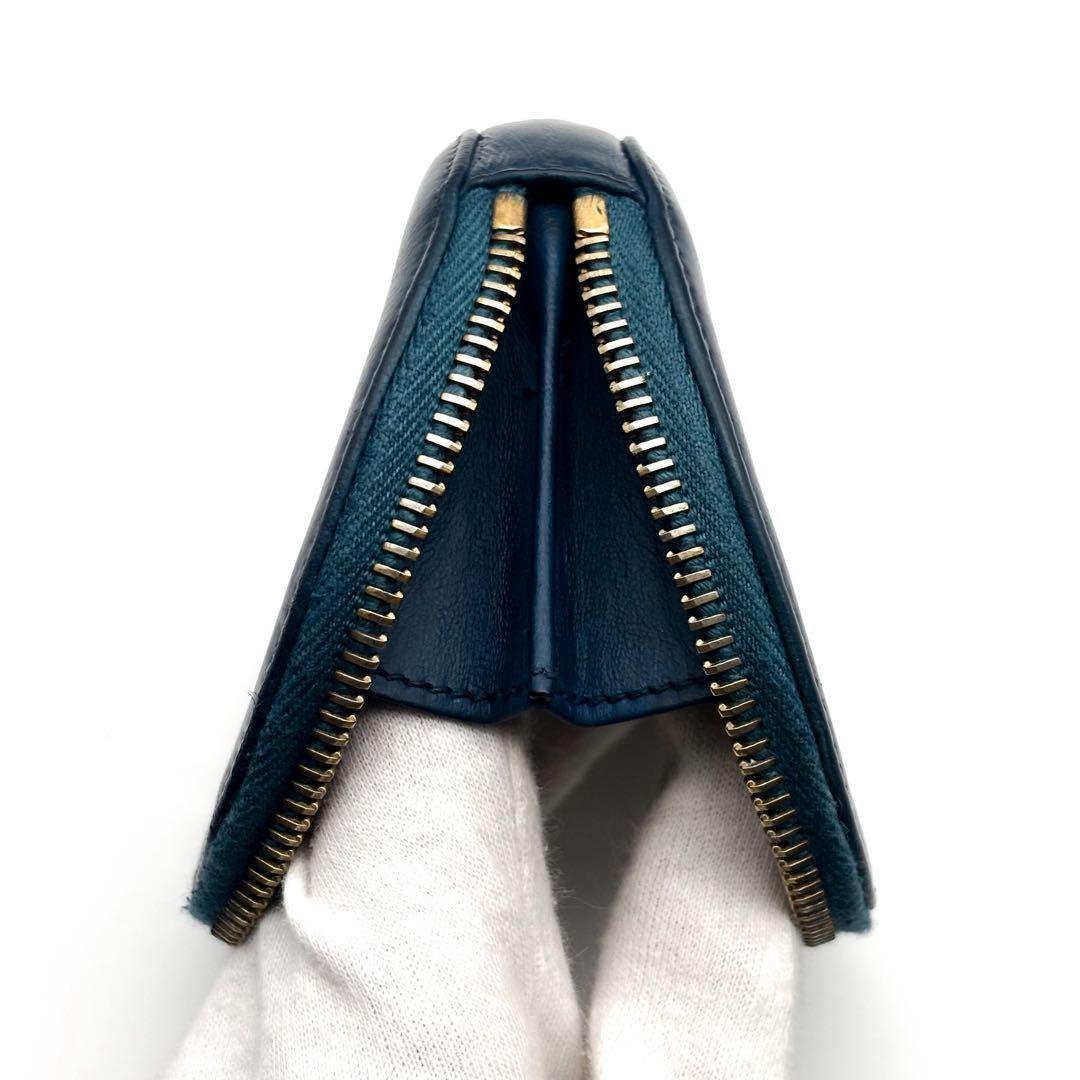 【美品✨】シャネル 財布 パース ケース カメリア ラウンド