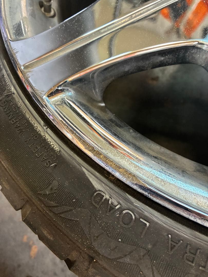 LEGZAS レグザス メッキ 18インチ x8JJ +45 5穴 114.3