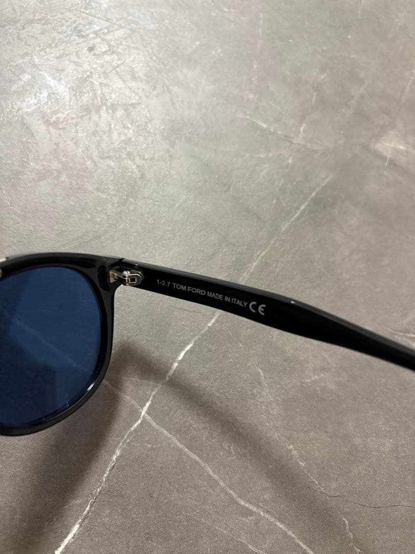 美品 トムフォード TOM FORD サングラス ブルーレンズ メンズ