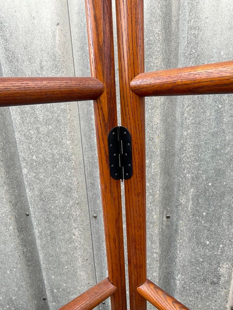 稀少/古道具/当時物/無垢材/木製/衣紋掛け/衣桁/着物掛け/21