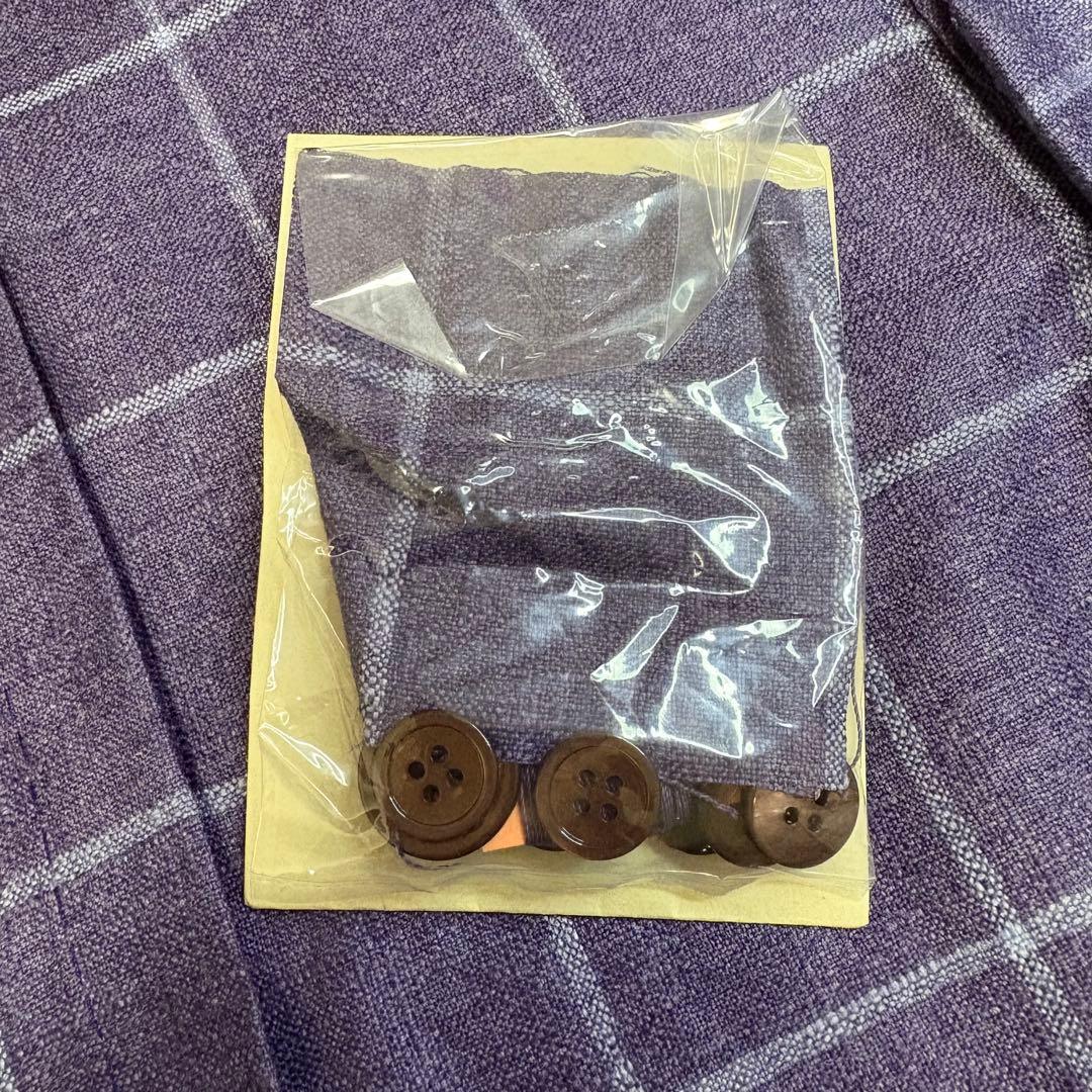 未使用級Brilla /ロロピアーナ シルクカシミヤ ウインドウペーンジャケット