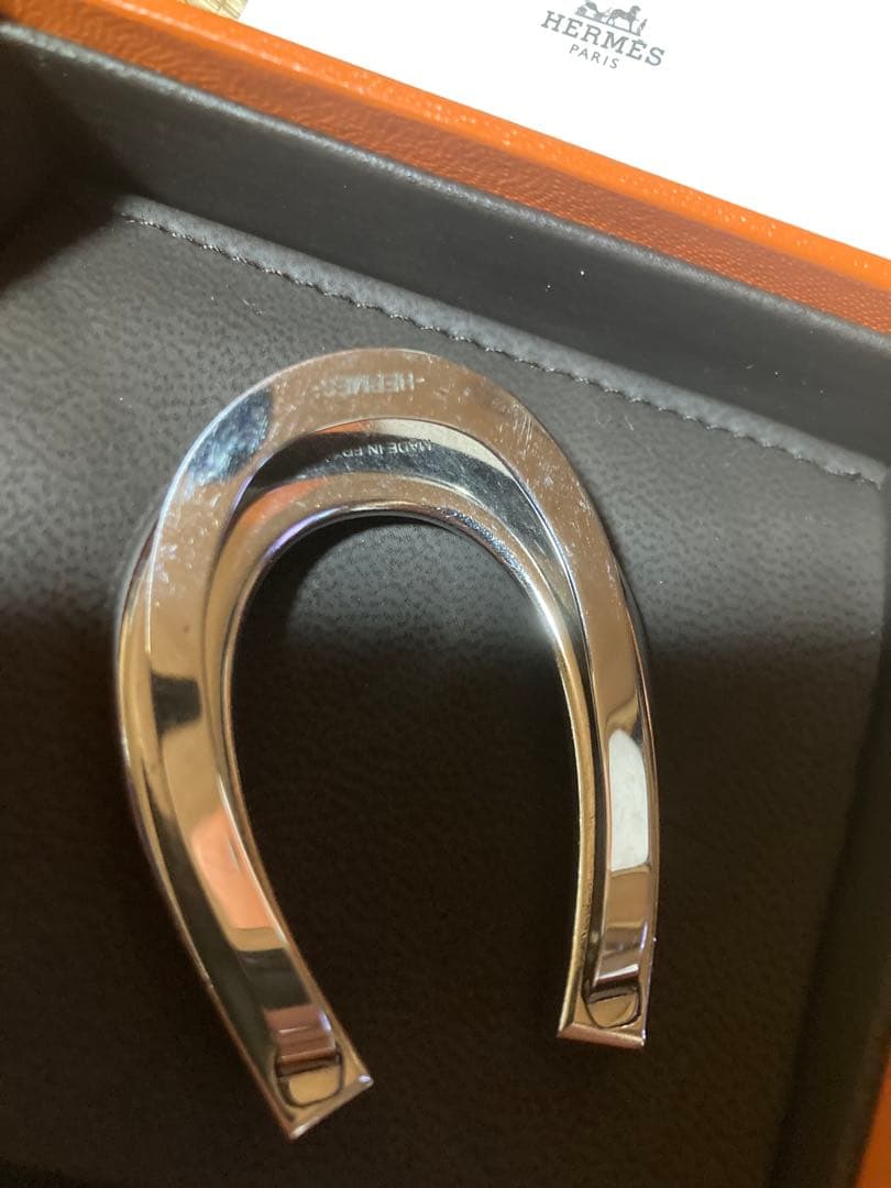 HERMES エルメス 馬蹄型マネークリップ ラック