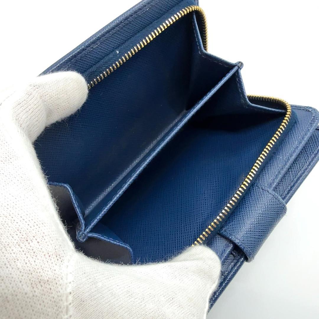 ◇プラダ◇1ML225/サフィアーノ/コンパクトウォレット/二つ折り/財布