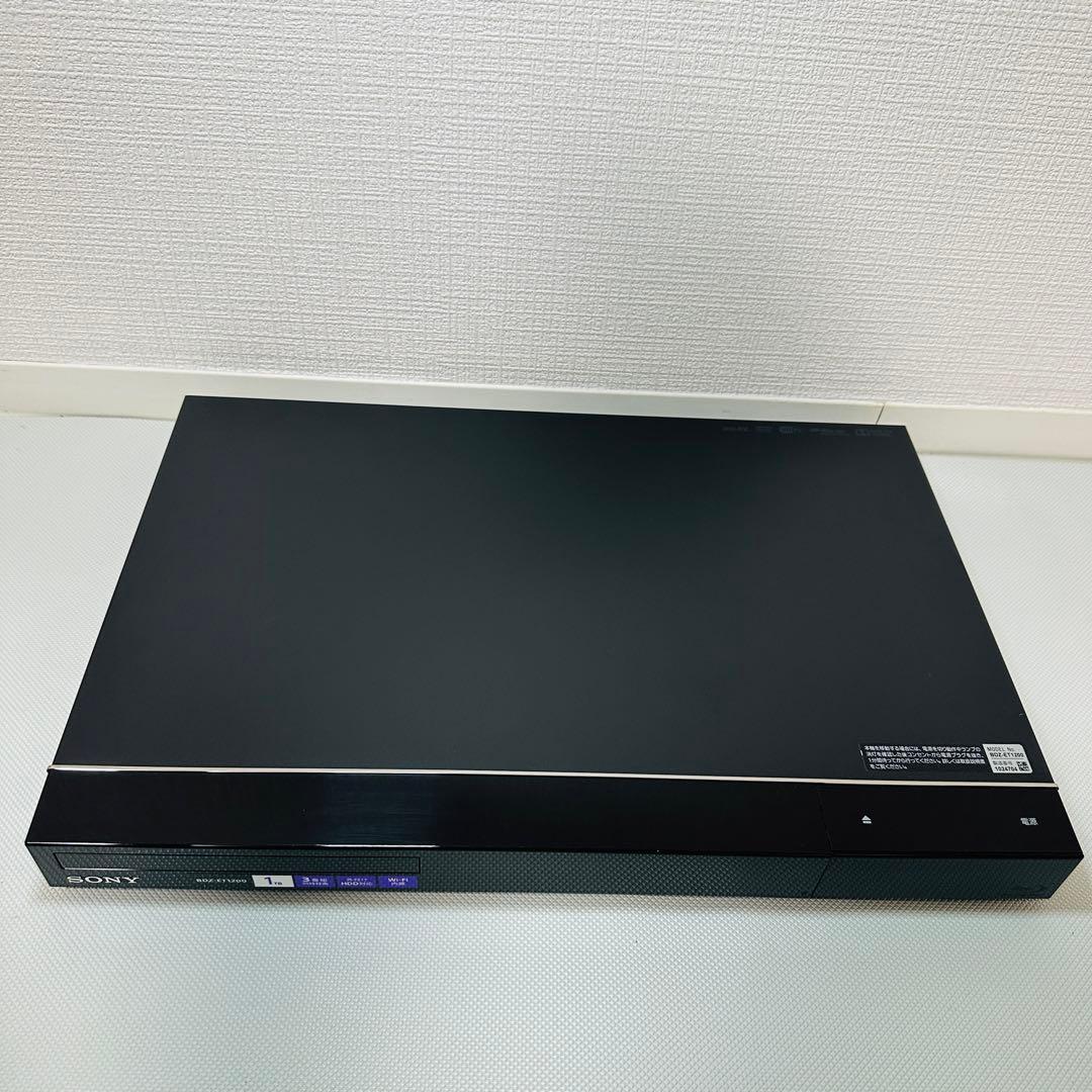 SONY 3番組録画　ソニー　BDレコーダー　BDZ-ET1200 1TB