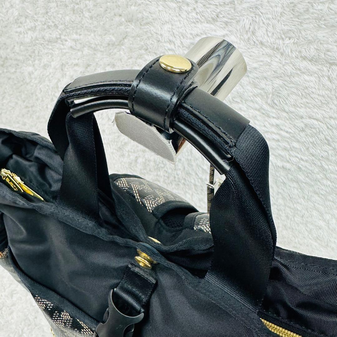 極美品/ レザレクション　リュック　ラルスNo.3　2way　ロゴ　ドイツホック