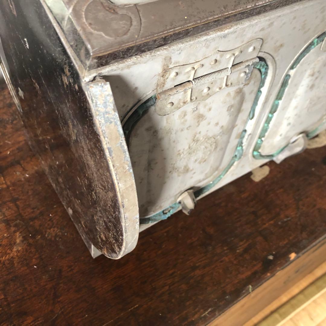 昭和レトロ　ガラス製ディスプレイケース