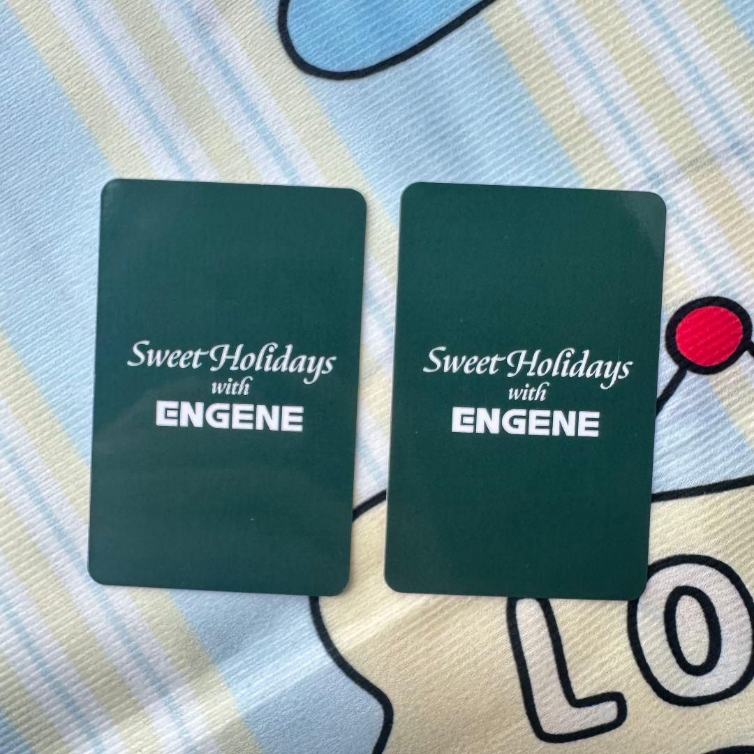 ENHYPEN 歌謡祭 sbs クリスマス サノク 公開放送トレカ 2枚