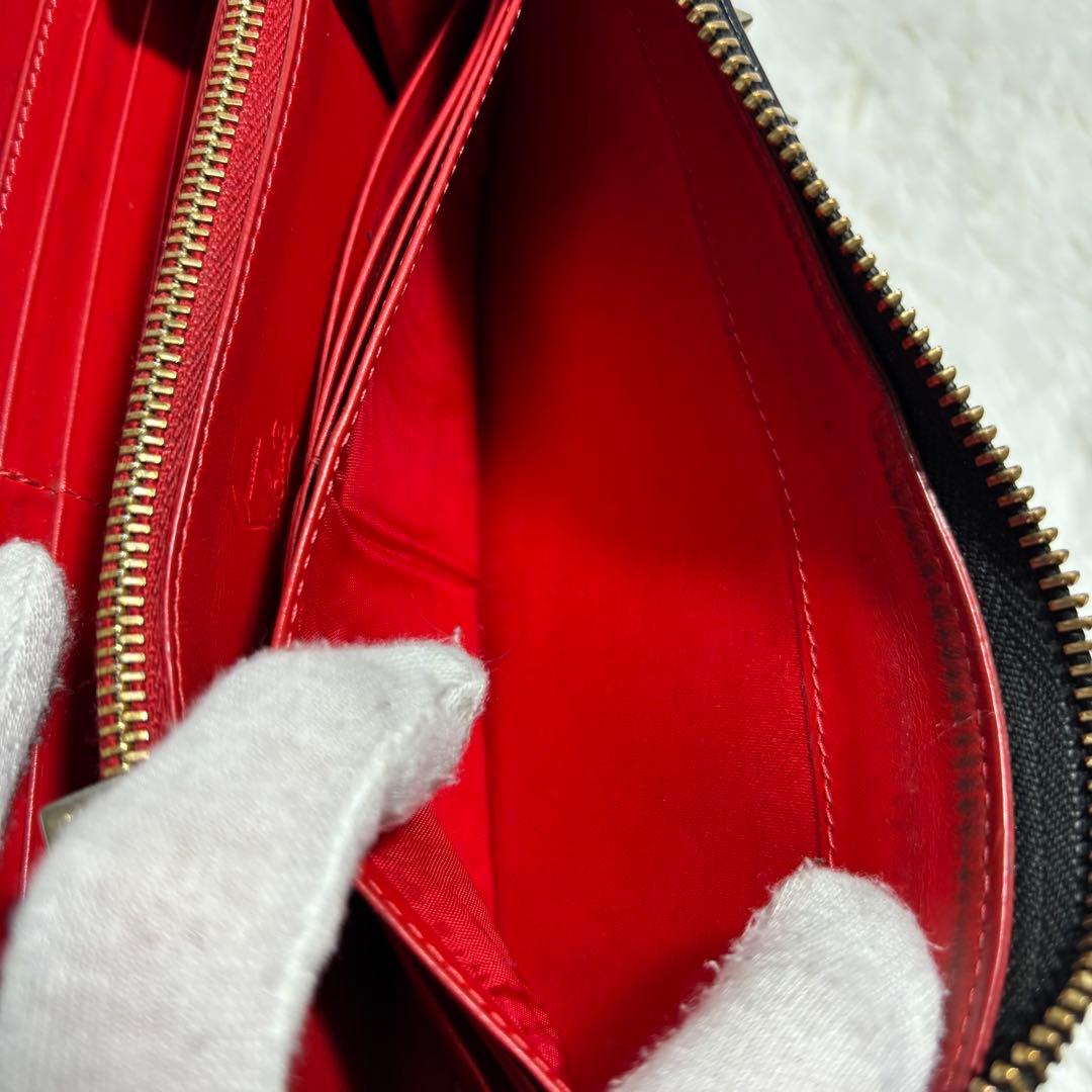 ✨美品✨ ルブタン パネトーネ スタッズ 長財布 レザー ラウンドジップ 革 黒