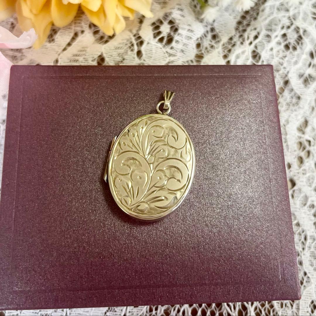 英国 シルバー ロケットペンダント ヴィクトリアン バーミンガム