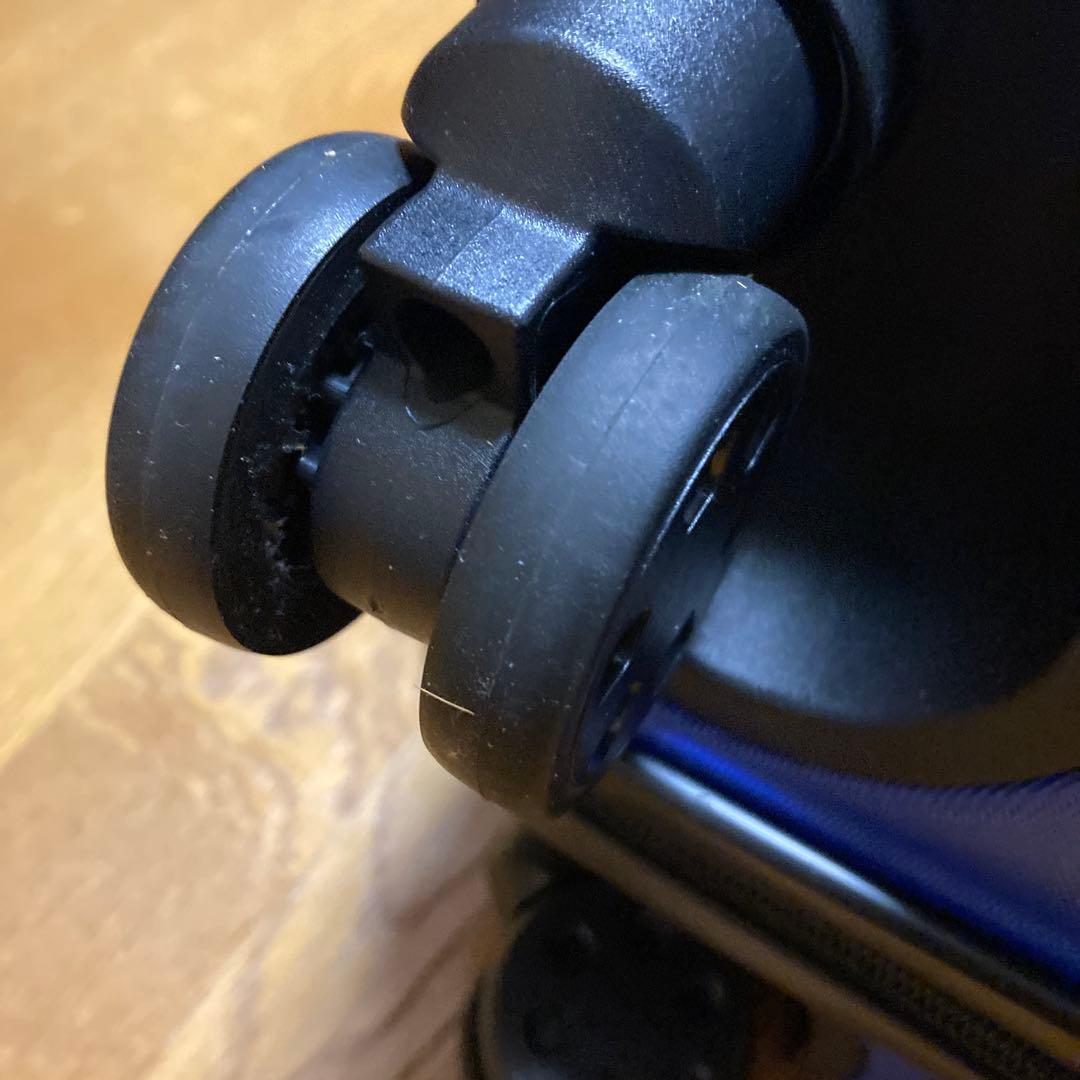 美品 レア キャリーケース 無印良品 青 限定色