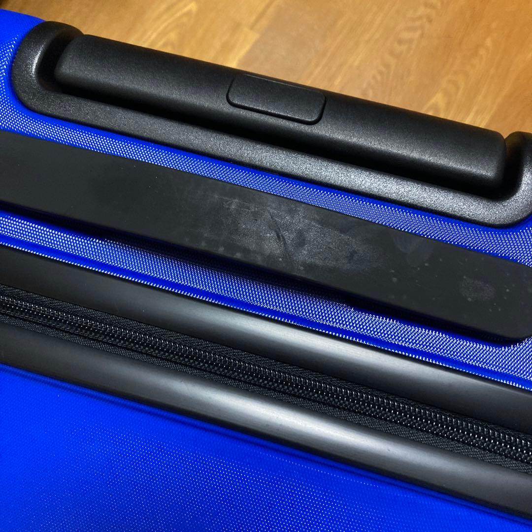 美品 レア キャリーケース 無印良品 青 限定色