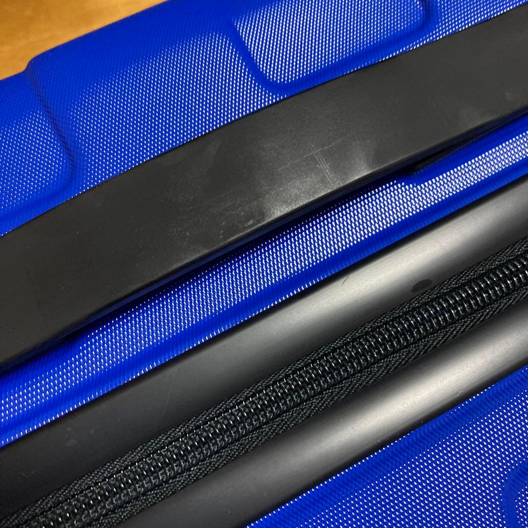 美品 レア キャリーケース 無印良品 青 限定色