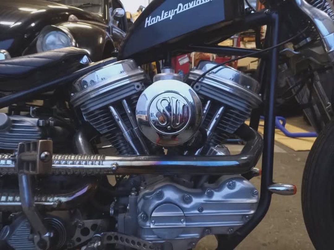 ハーレースポタンコック付き！　エボ　ロートンネル