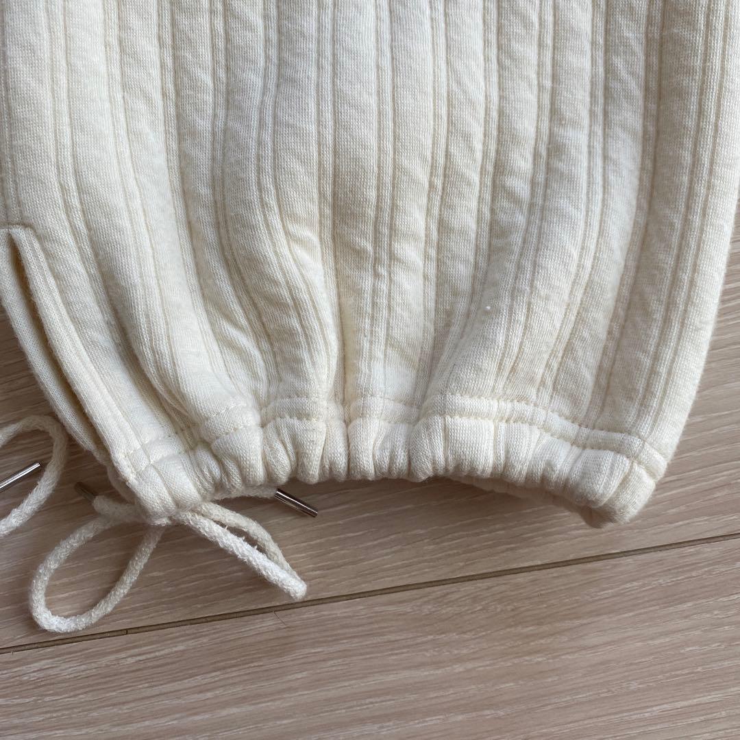 パンツ pheeny Quilt like jersey pants ivory