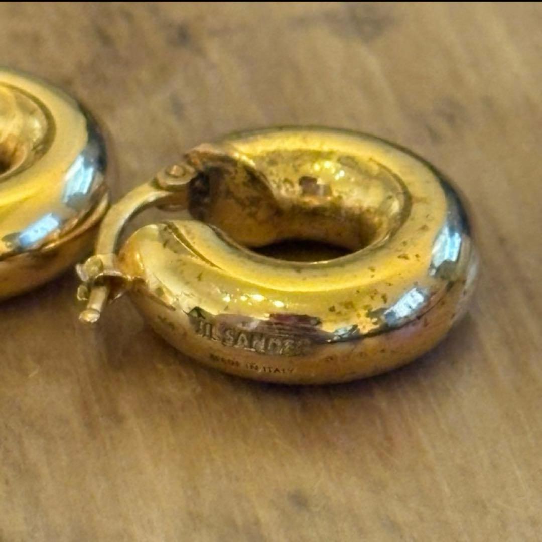 JIL SANDER フープピアス