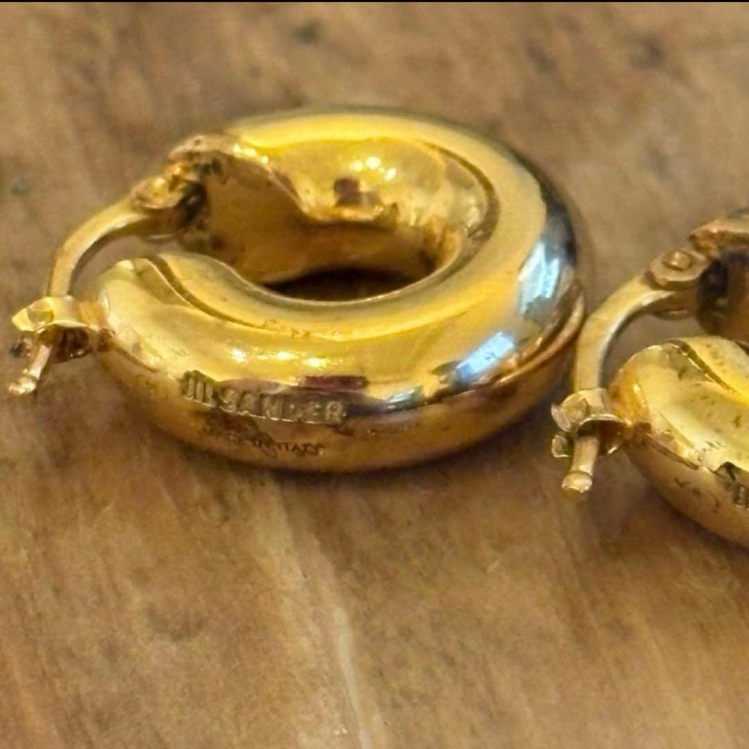 JIL SANDER フープピアス