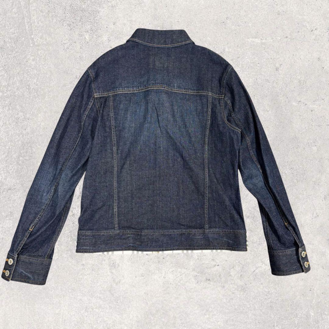 こばこうバーバリーブラックレーベル デニムジャケット L ノバチェック