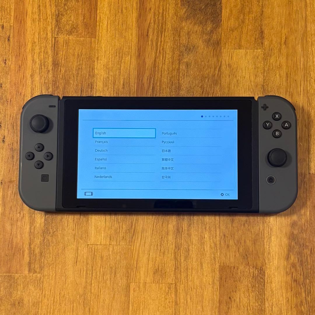 Nintendo Switch 本体（グレー）新パッケージ バッテリー強化版