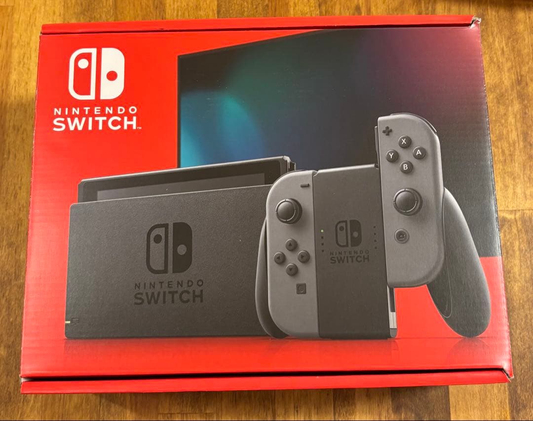 Nintendo Switch 本体（グレー）新パッケージ バッテリー強化版