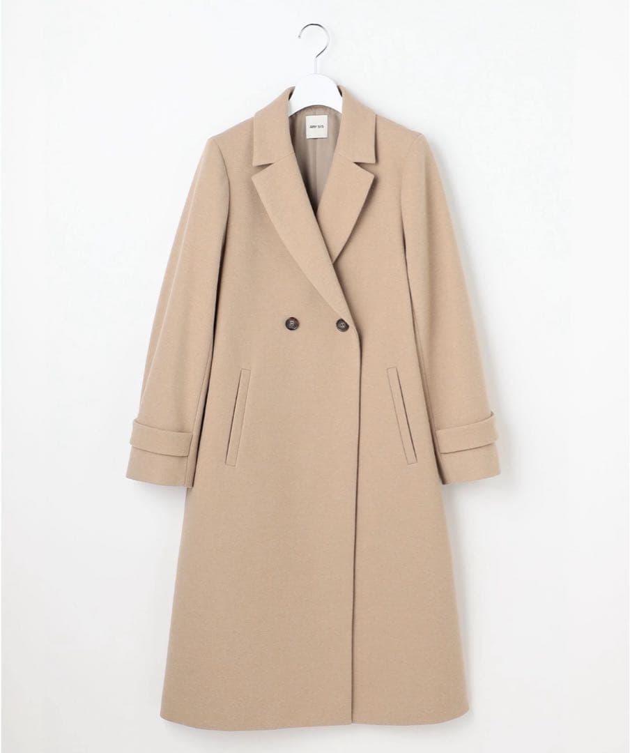 新品 ANY SIS／ウールライクロングチェスターコート