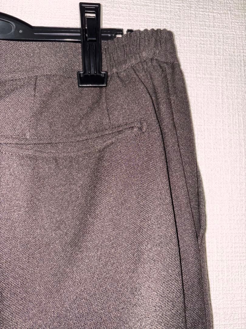 【ジャケット未着用】スーツセレクト ウォッシャブルスーツブラウンセットアップA6