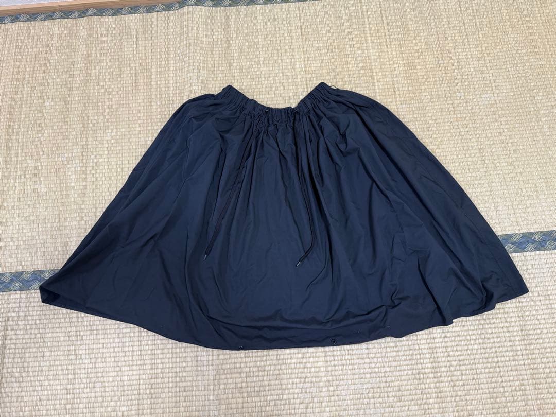 ganryu　ブラックネイビー　サルエルパンツ　ワイドパンツ